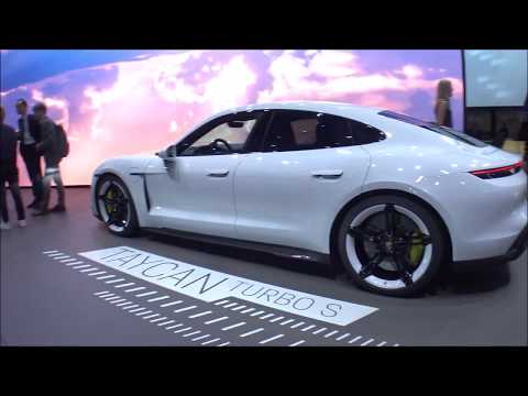 The PORSCHE Taycan Turbo 2020
