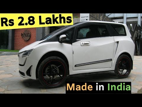 Micro Electric Car Made in India – DELIGHT EV Startup Hyderabad