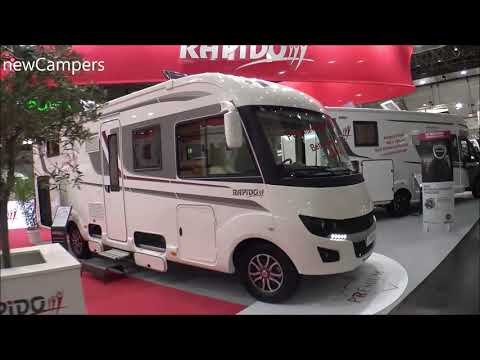 Walking around all the RAPIDO campers