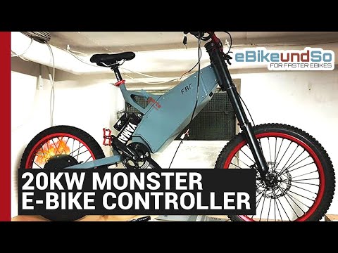 Neuer 20Kw Monster E-Bike Controller für ein neues Teleport Prime