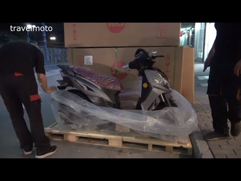 unboxing SYM Symphony ST