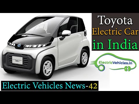 Electric Vehicles News 42 Toyota India Electric Car, Wireless EV Charger, Delhi EV Charging Stations