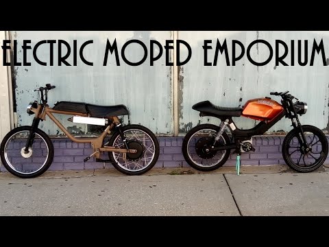I’m Converting Old Mopeds into Ebikes