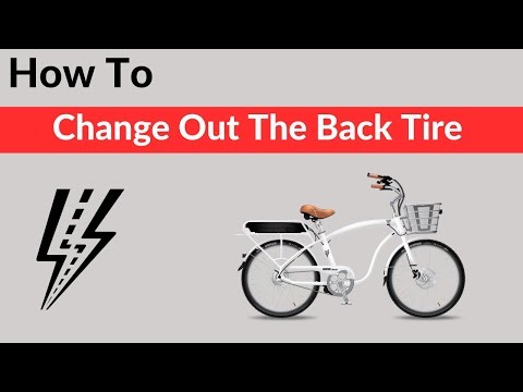 How To Change Electric Bike Company Back Tire