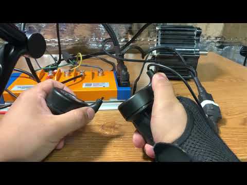 Dual throttle / variable regeneration braking demo