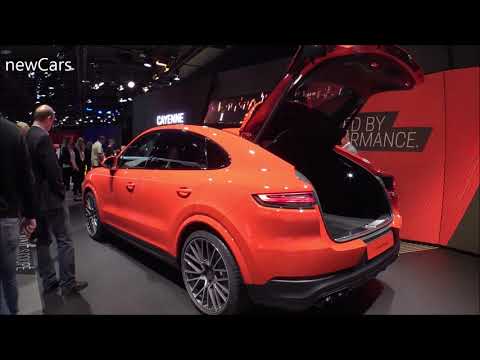 The PORSCHE CAYENNE COUPE 2020