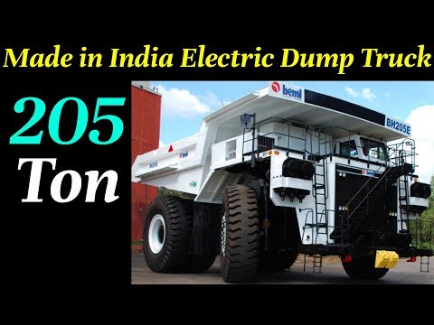 India’s First Electric Dump Truck – 205 TON | BH205-E