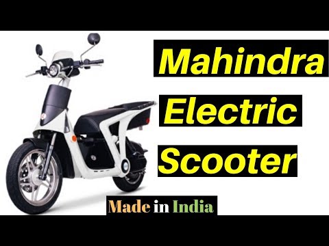 Mahindra First Electric Scooter Made in India | Peugeot GenZe