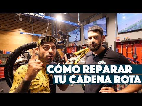 CÓMO REPARAR LA CADENA ROTA DE TU BICI | Valentí Sanjuan