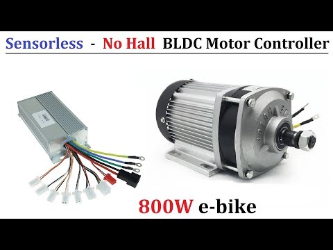 Wooow ! 48v to 64v 800w Brushless DC Motor Controller – Run BLDC Motors without Hall Sensor