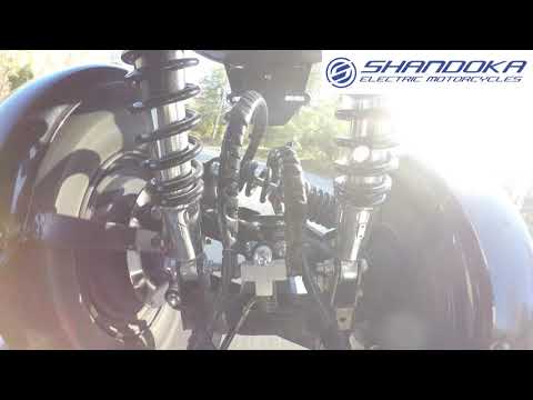 SUSPENSION SPECIFIC – the VENTURE electric moped scooter