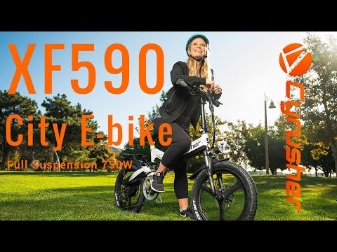 All New from Cyrusher XF590 Folding City Eletric Bike