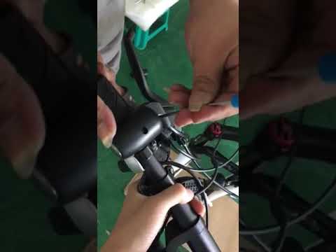 Remove throttle(accelerator) on the handlebar