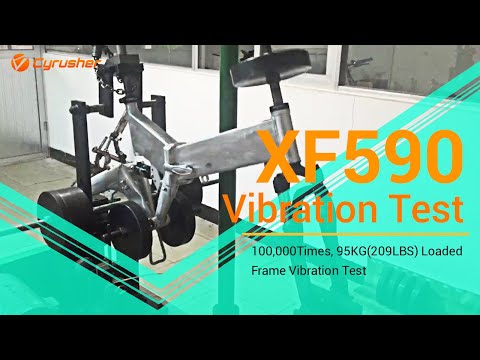 100,000 Times 95KG Loaded Anti-aging and Vibration Test for Cyrusher XF590