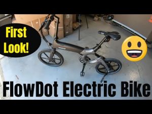Flowdot First Look!  Compact Electric Bike Review