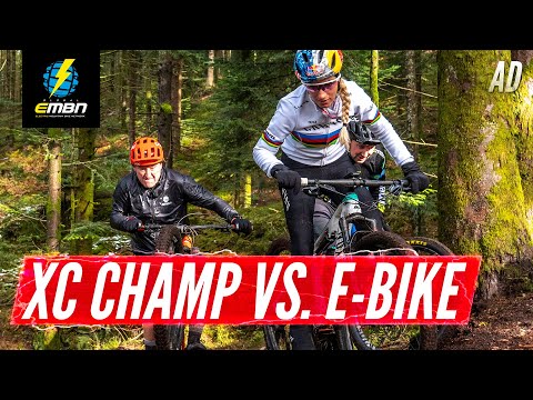 Can We Beat A World Champion? | EMBN Vs Pauline Ferrand-Prevot
