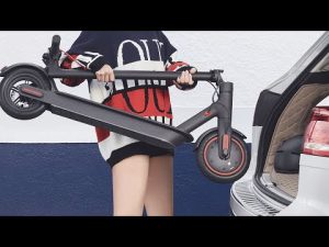 249€ free shipping to EU IP65 waterproof folding electric scooter APP 25km to 30km Germany Stock