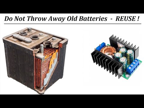 How to Reuse 36v UPS Battery with 12v 20 Amps Buck Converter (250W) for Inverter