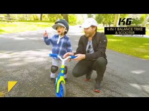SWAGTRON LIVE – K6 4-in-1 Balance Trike & Scooter