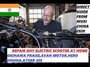 HOW TO REPAIR AN ELECTRIC SCOOTER, Electric Scooter Repair Guide, Okinawa Electric Scooter Repair.