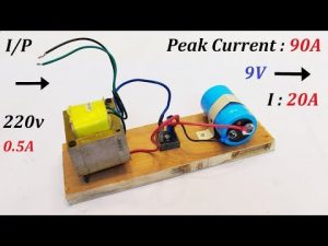 9V 20A DC from 220V AC for High Current DC Motor 1000W – Amazing Idea