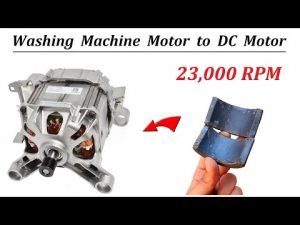 23000 RPM – 220v Universal Motor from Washing Machine to Super High Speed DC Motor 690W