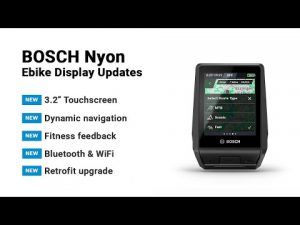 Bosch Nyon Ebike Display Updates: 3.2″ Touchscreen, Dynamic GPS, Coming to North America!