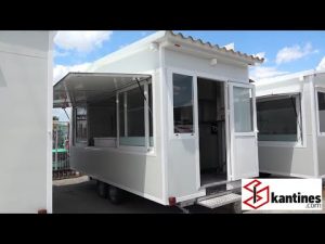Food Trailer – Ρυμουλκούμενη καντίνα XL
