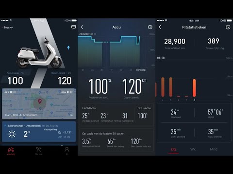 Niu Smart App Example – Electronics Test – Green-Mopeds.com