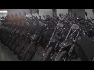 Some Delfast e-bikes ready to be shipped