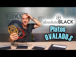 Platos ovalados Absolute Black: Pedaleo más efectivo