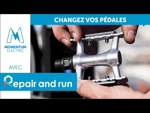 TUTO : Comment changer vos pédales – Momentum Electric x Repair and Run