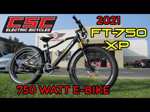 2021 CSC FT-750 XP E-BIKE