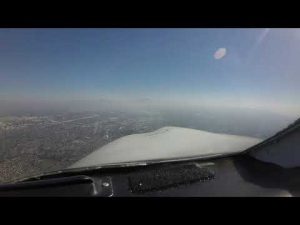 Narrated Short Approach to John Wayne (SNA) by Chip Yates During the Silverado Fire