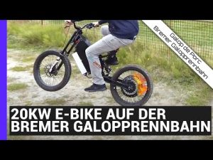 20KW E-BIKE AUF DER BREMER GALOPPRENNBAHN – ERSTER BESUCH – Part 1 – Galop de Porc