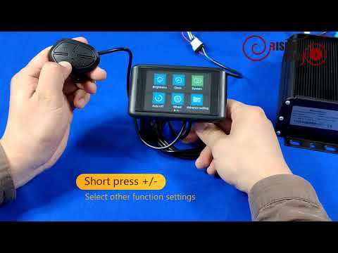 UKC-1 Display Operation for Our 45A-150A Sine Wave Controller