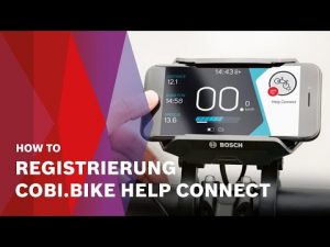 COBI.Bike Help Connect – Registrierung