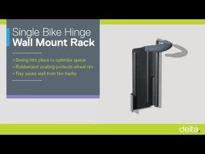 Single Bike Hinge Wall Mount Rack – Delta Cycle & Home