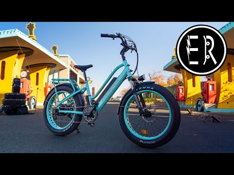 AddMotoR M-430 review: BEAUTIFUL 28 mph fat tire step thru electric bike