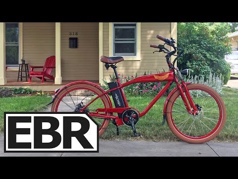 Ariel Rider W-Class Video Review – .5k Beautiful Cruiser Electric Bike, 28 MPH, Throttle