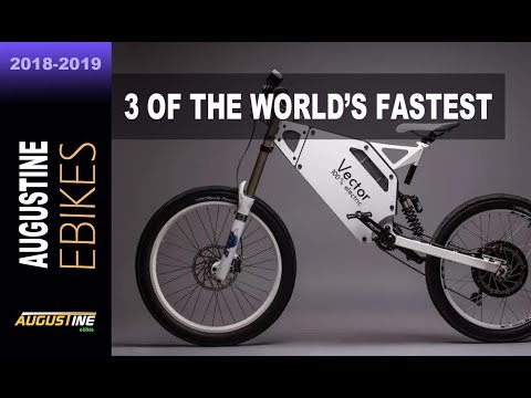3 of the World’s fastest electric bikes  Vector, Wolverine , Blacktrail