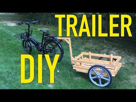 How to build a DIY trailer for a bicycle or e-bike!