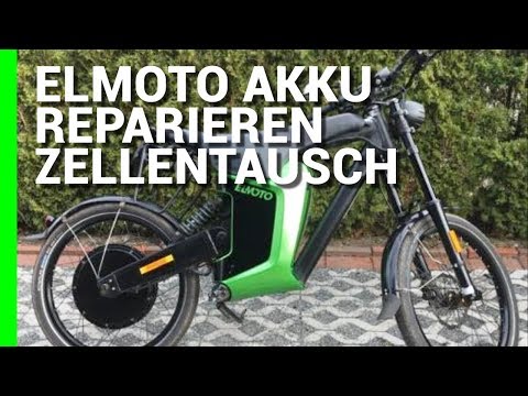 ELMOTO Akku reparieren – Elmoto LIPO Akku Zellentausch auf 18650 – eBikeundSo