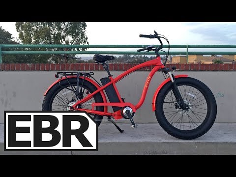 E-Lux Tahoe Sport Video Review – k Fat Cruiser Electric Bike with Lights, Fenders, & Rack
