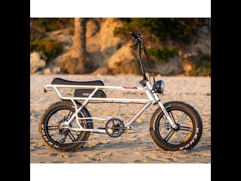 2019 New Design Model — Addmotor 750W Retro Electric Cruiser Fat Bike