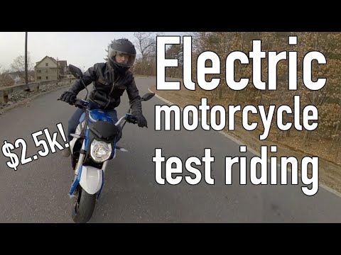 CitySlicker electric motorcycle: First Ride First Thoughts