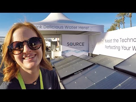 Water from Air! Solar Powered Atmospheric Water Generator k