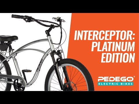 Pedego Interceptor: Platinum Edition – Premium Electric Cruiser Bike | Pedego Electric Bikes