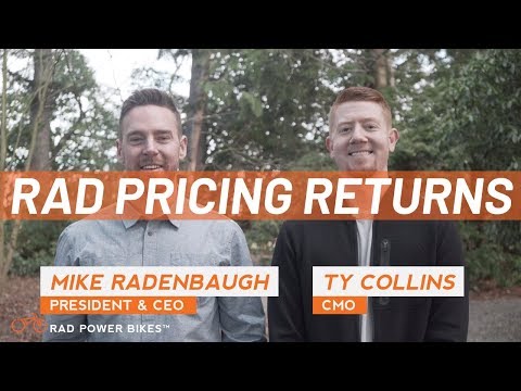 Rad Pricing Returns: ,499 Ebikes are Back!