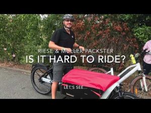 Is the Riese & Muller Packster 60 cargo ebike easy to ride?
